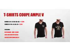 T-Shirt col V coupe ample