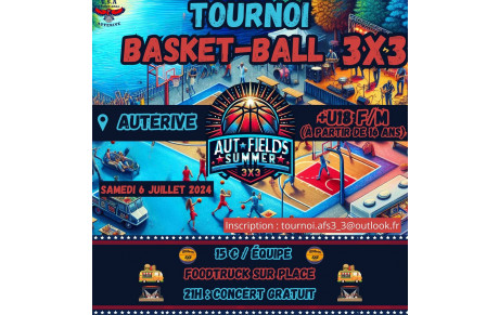 Tournoi AUT'FIELDS SUMMER 3x3